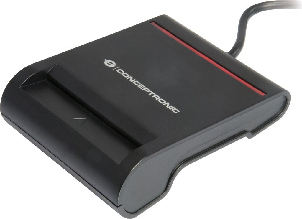 Conceptronic SCR01B Smart-Card-Lesegerät USB USB 2.0 Obrázok produktu 