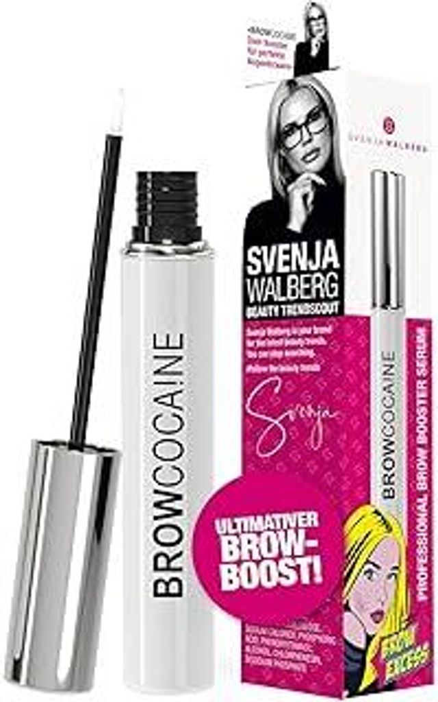 BROWCOCA!NEAugenbrauen-Serum für schnelles Wachstum & volle Brauen | veganer Eye-Brow Booster by Svenja Walberg | Augenbrauen-Wachstum GERMANY
