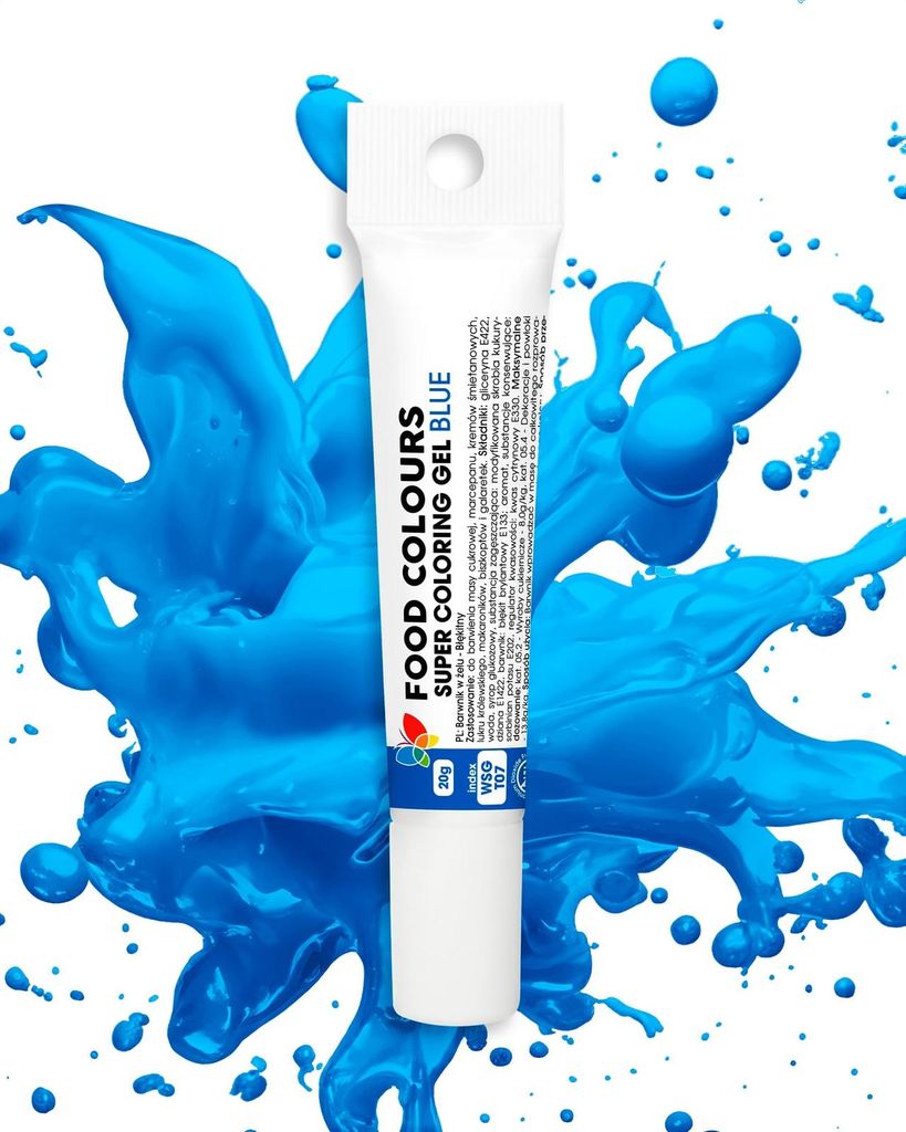 Tubo di vernice gel (blu) blu 20 g Immagine del prodotto 