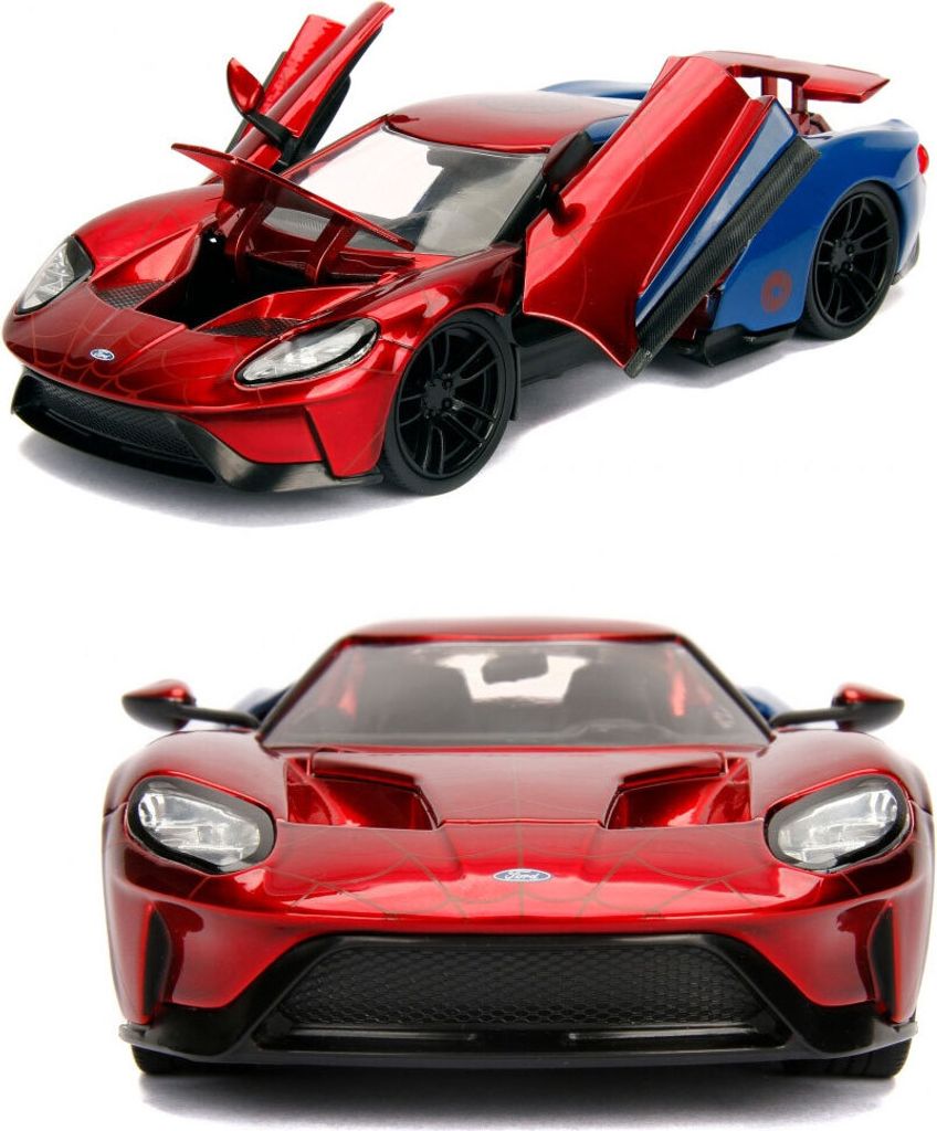 Marvel Spiderman 2017 Ford GT 1:24 Produktbild 15