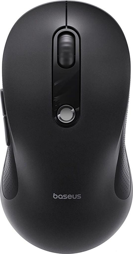 Ergonomische kabellose Maus, Baseus F02, Bluetooth 5.3, 1600 DPI, Schwarz