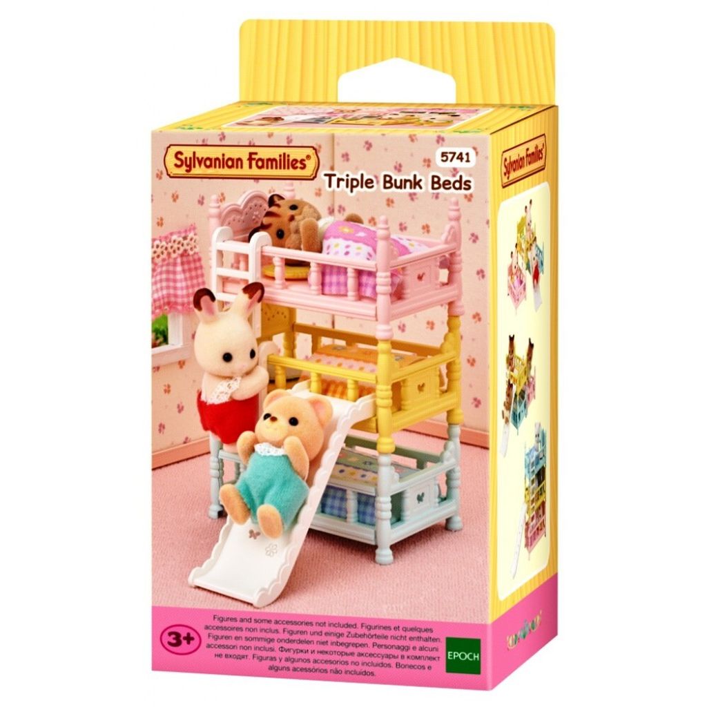 Sylvanian Dreistöckiges Babyhochbett Produktbild