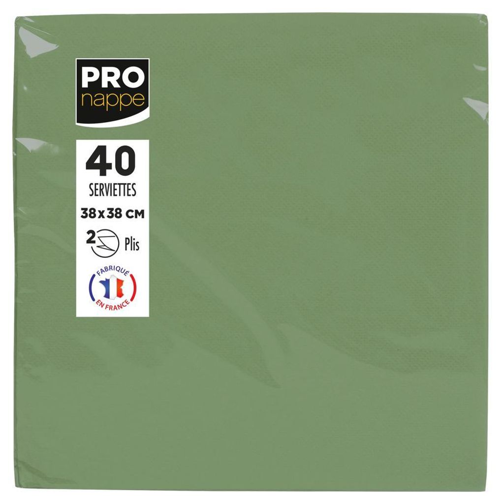 PRONAPPE SV623857I, Olive, Olive Green, Quadratisch, 380 mm, 380 mm, 203 g