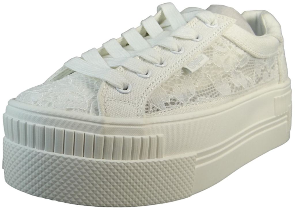 Buffalo Paired Baumwolle Sneaker Weiß Produktbild 