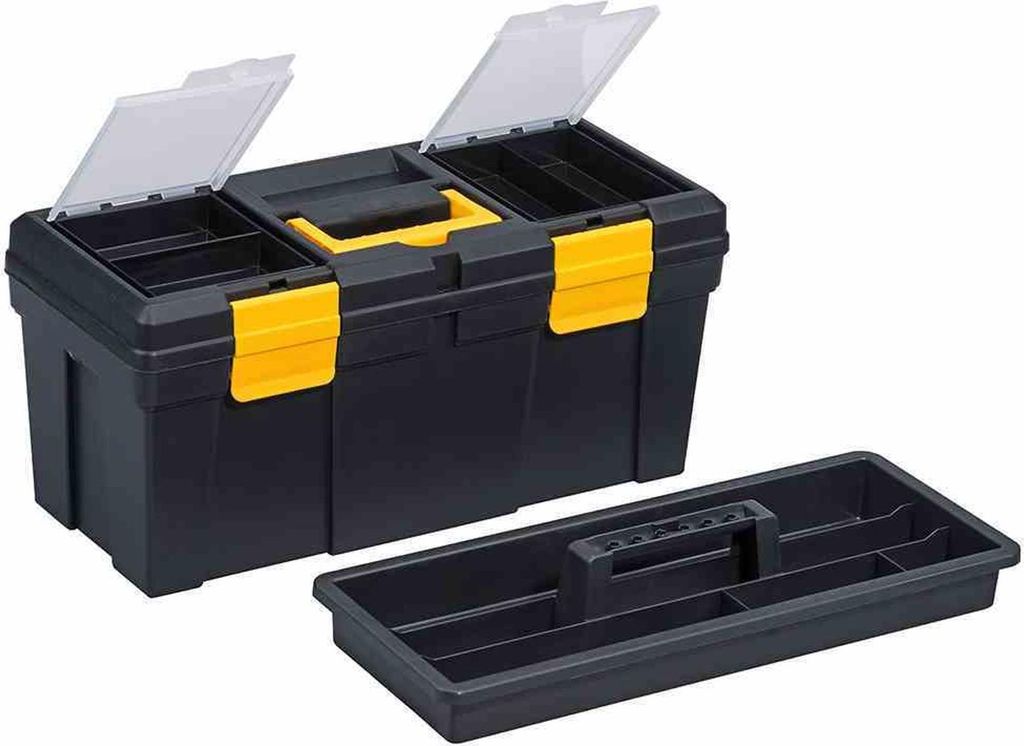IRONSIDE Werkzeugkasten Kunststoff 510 x 240 x 240 mm Produktbild 