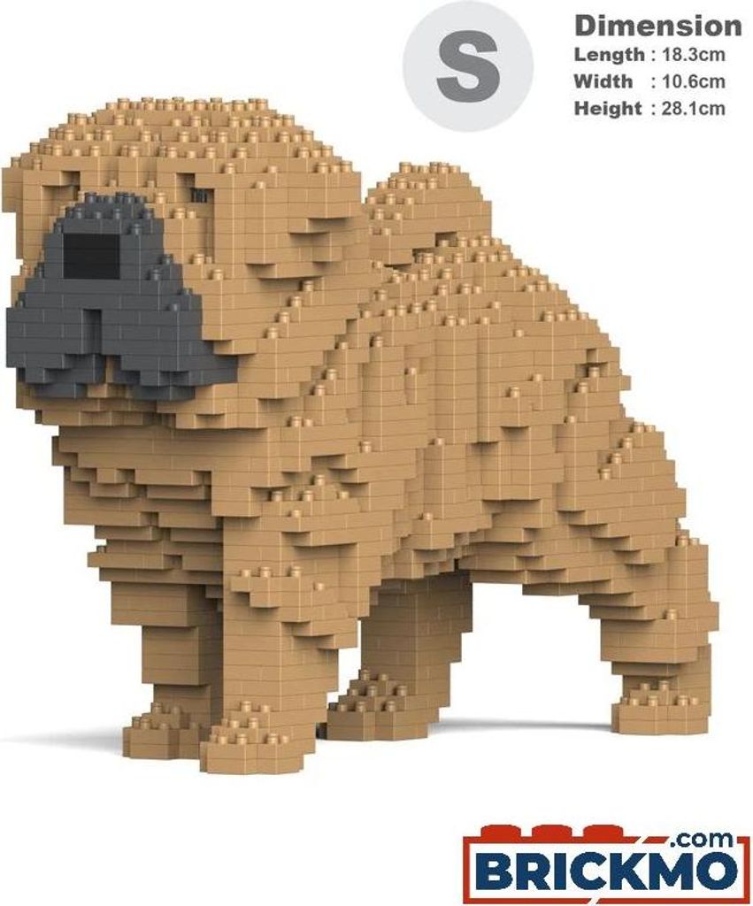 JEKCA Bricks Shar Pei Dog 01-M01 ST19PT53-M01