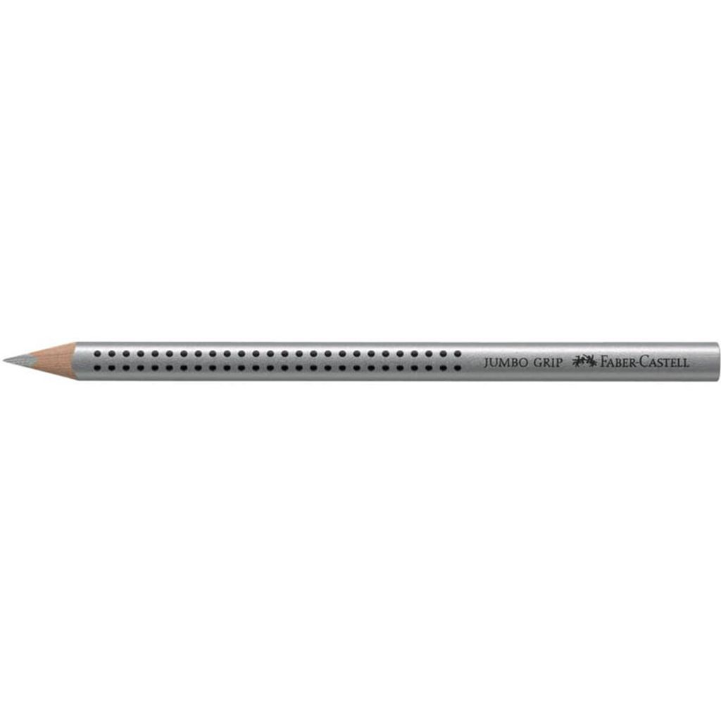 Faber-Castell Farbstift Jumbo GRIP silber 12 Stück Immagine del prodotto 