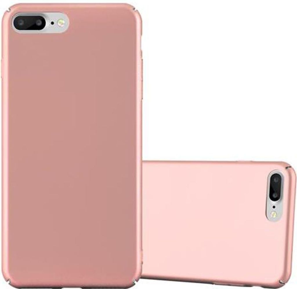 Cadorabo Hülle für Apple iPhone 7 PLUS / 7S PLUS / 8 PLUS Schutzhülle in Rosa Hard Case Handy Hülle Etui