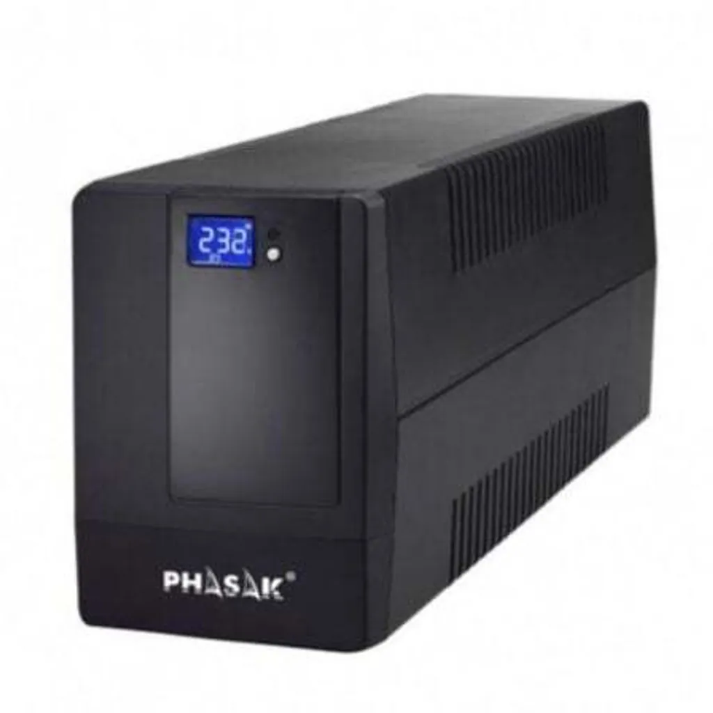 Protezione Totale UPS Phasak 1000VA LCD - 4 Outlets - Top Prezzo