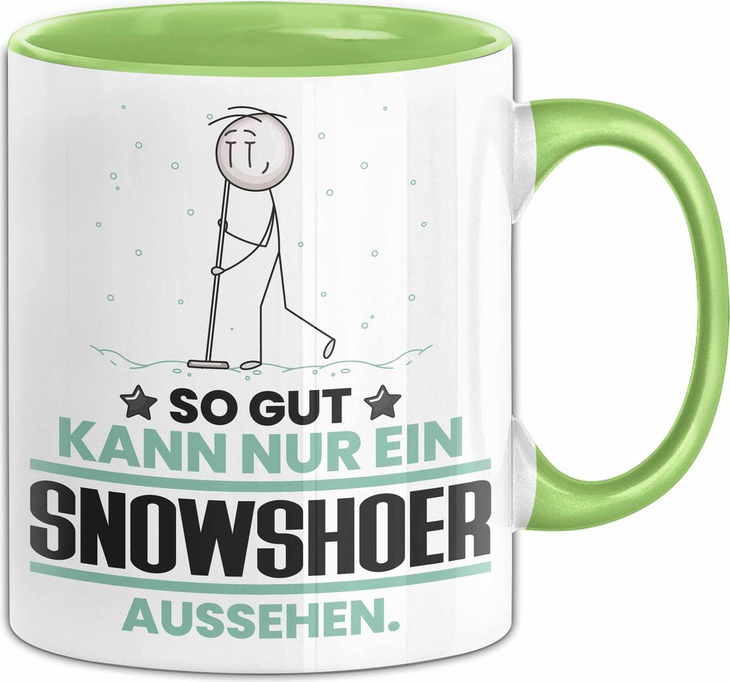 Snowshoer Geschenk Tasse So Gut Kann Nur Ein Snowshoer Produktbild 