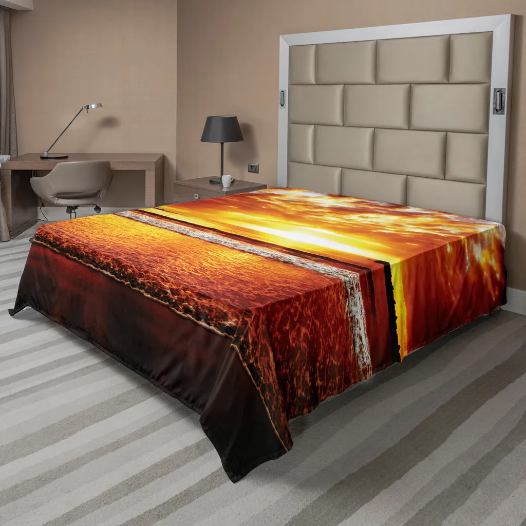 Lenzuolo Confortevole ABAKUHAUS 244x205 cm: Relax e Design Ocean