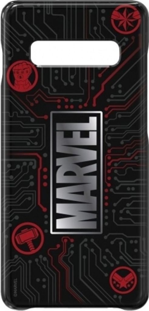 Samsung GP-G975HIFGHWF Handy-Schutzhülle Cover Schwarz;Rot