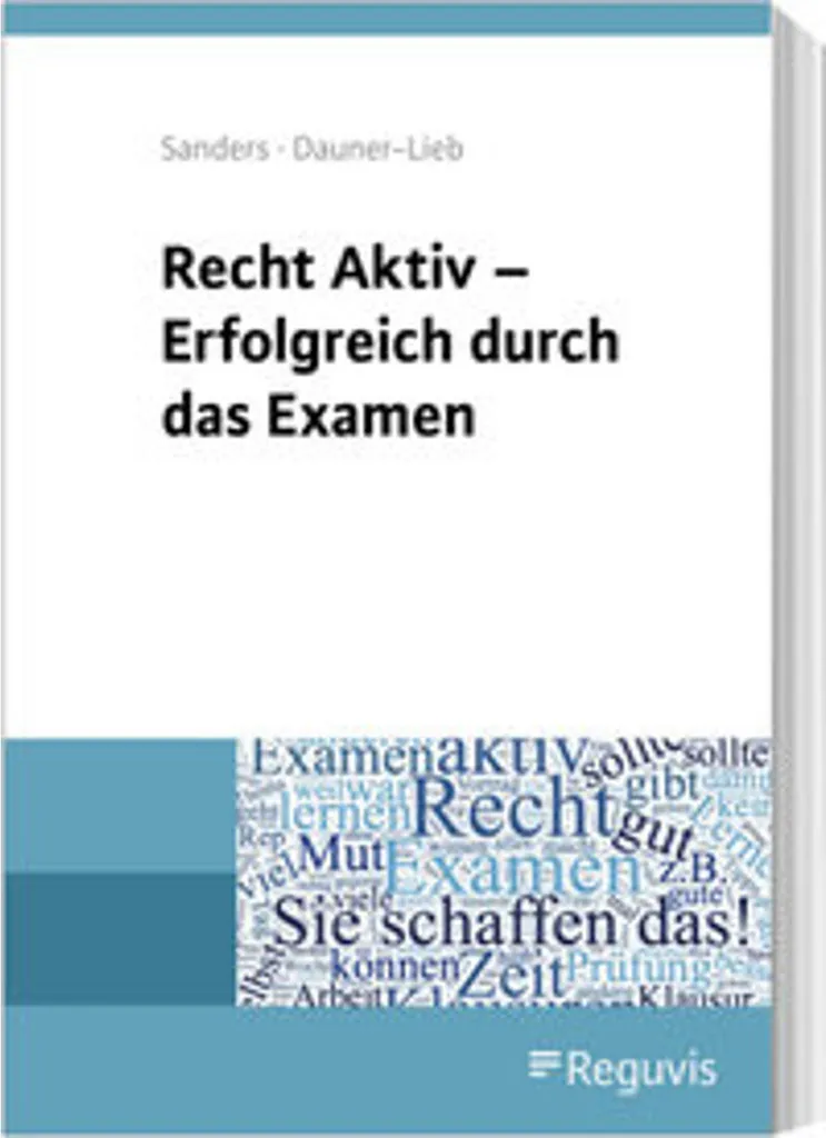 Préparer l'Examen de Droit Allemand avec le Manuel Recht Aktiv 2024