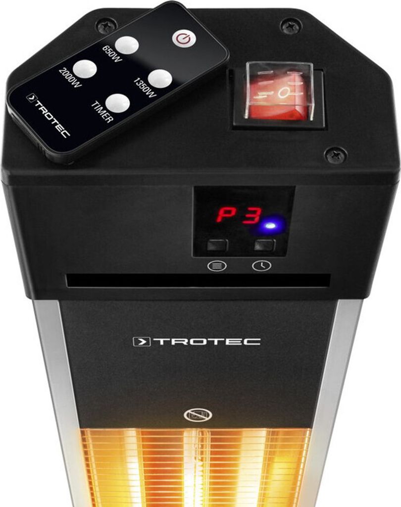 TROTEC Terrassen-Heizstrahler IRS 2000 E | Infrarotheizer | Produktbild 5