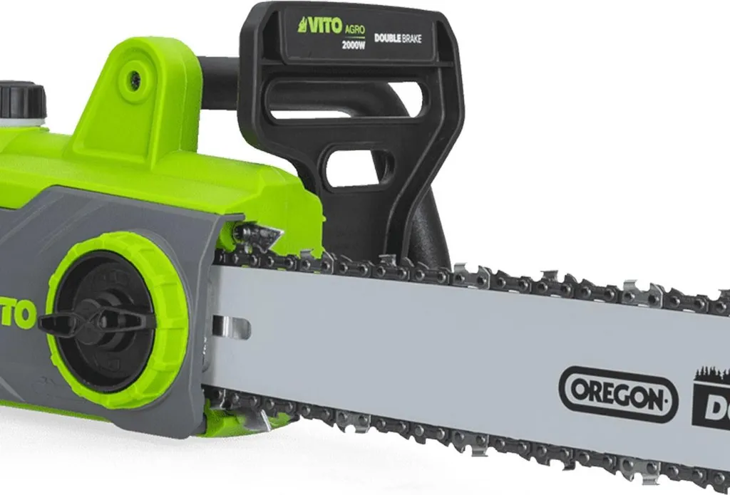 Tronçonneuse électrique 2000W VITO avec guide Oregon 45cm de précision - 4