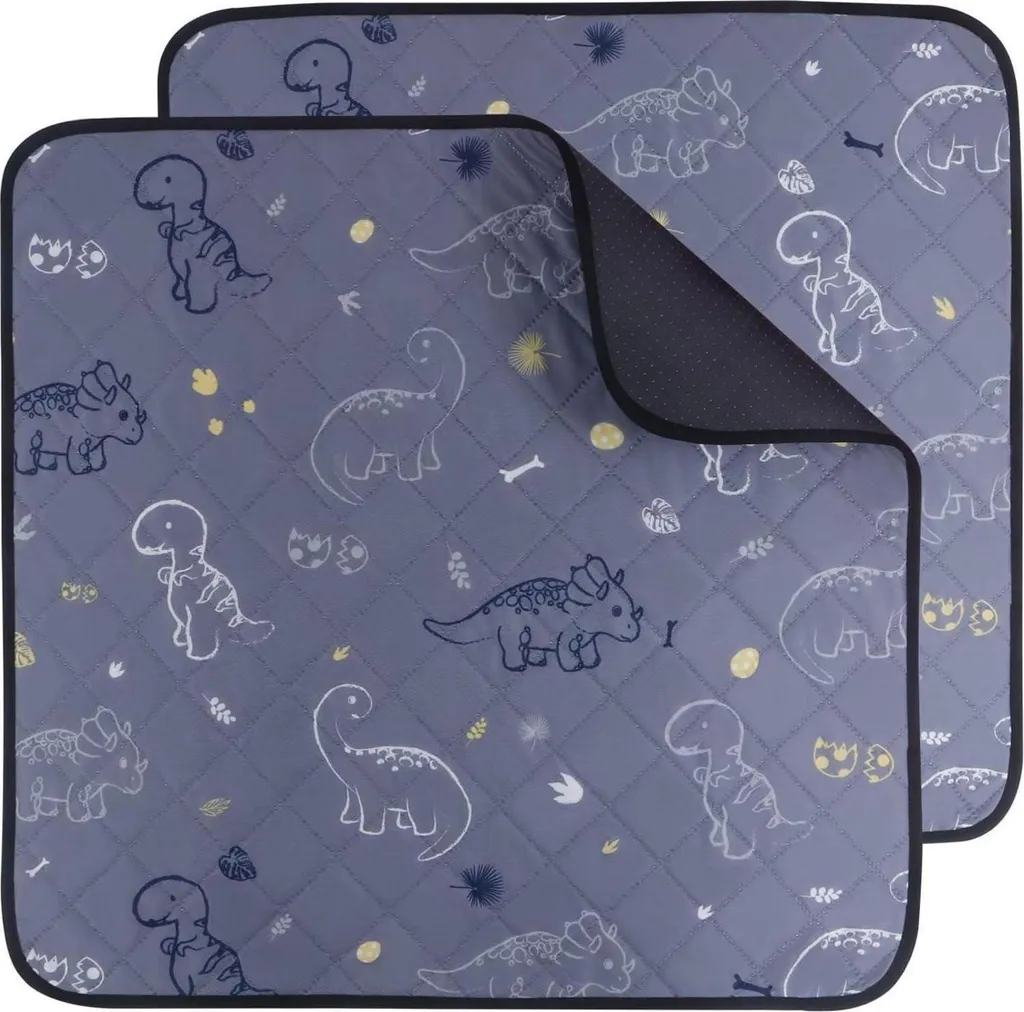 IEUUMLER tappetini lavabili per cani, design a dinosauro, base antiscivolo