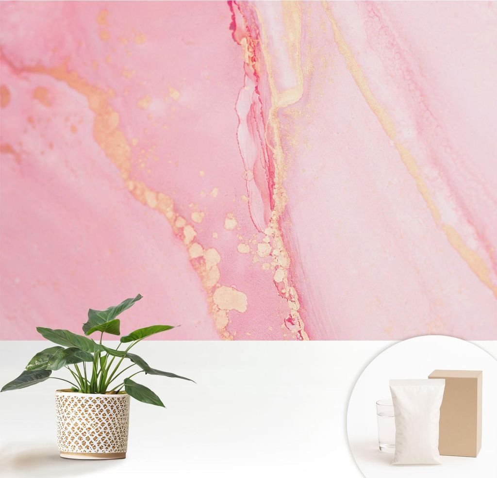 Fototapete - 152x104 cm - Tapete - Wandtapete - Wandbilder - Dekofolie - Tapete Folie - Wand - Dekoration - Wohnzimmer - Pastellabstraktion