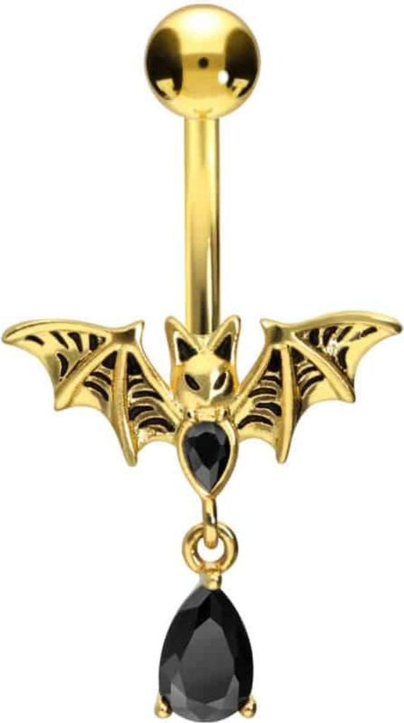 Bauchnabelpiercing Chirurgenstahl Bananabell FLEDERMAUS