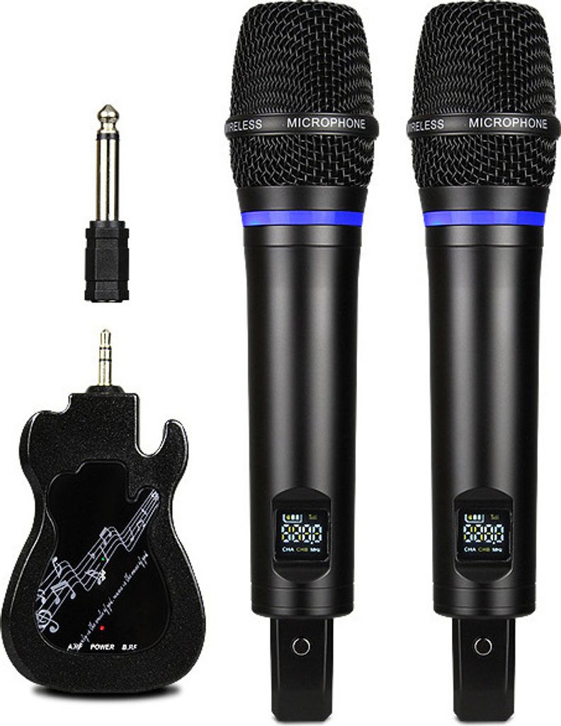 INF 2-balenie bezdrôtového mikrofónu Bluetooth Reverb Obrázok produktu 