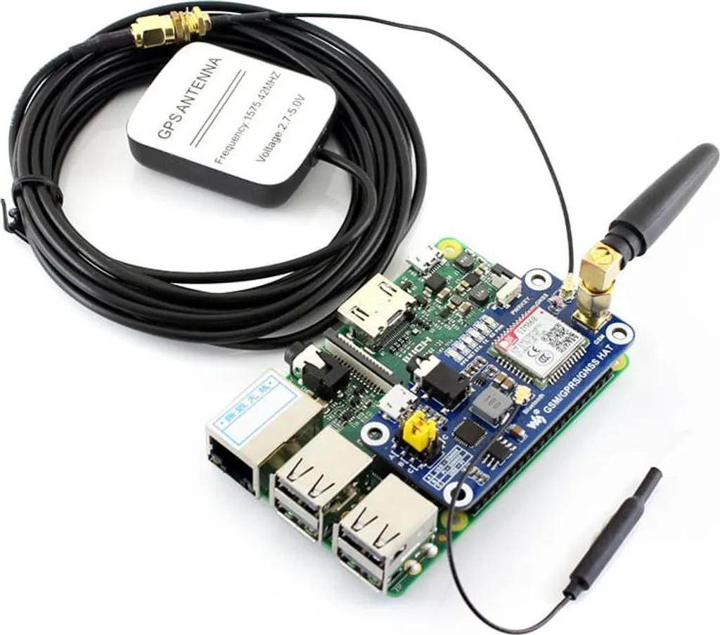 HAT SIM868 Raspberry Pi avec Bluetooth et Localisation GPS haute précision - 4