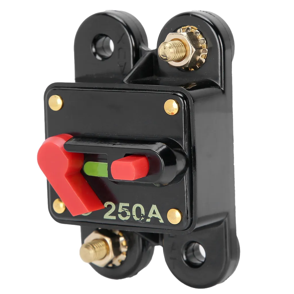 Interruttore CC Automatico Fusibile per Auto, Camper e Barche - 12V/24V