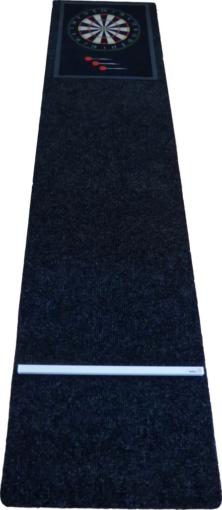 Dartteppich Darts Teppich Dartmatte Dart + Klett Oche + Bouncer Schutz