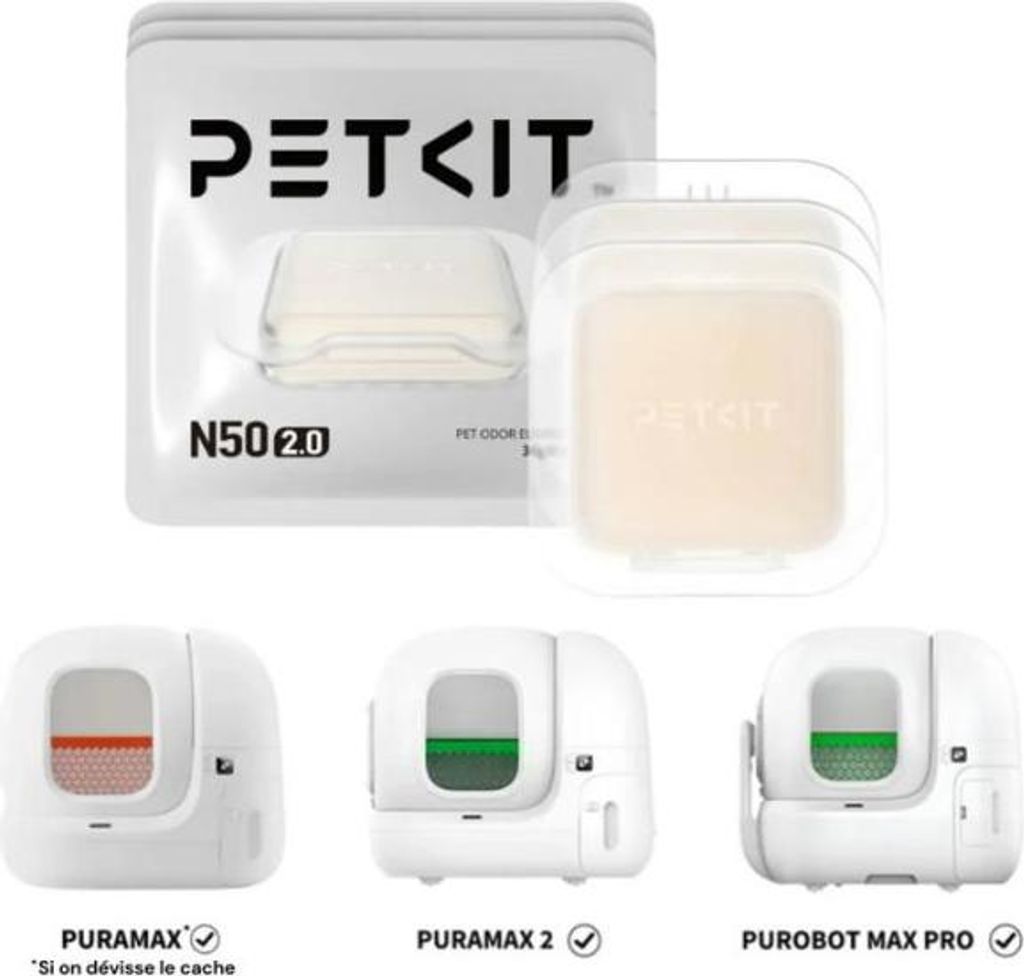 PETKIT Pet Odor Eliminator N50 2.0 - 3pcs (P9223) Immagine del prodotto 