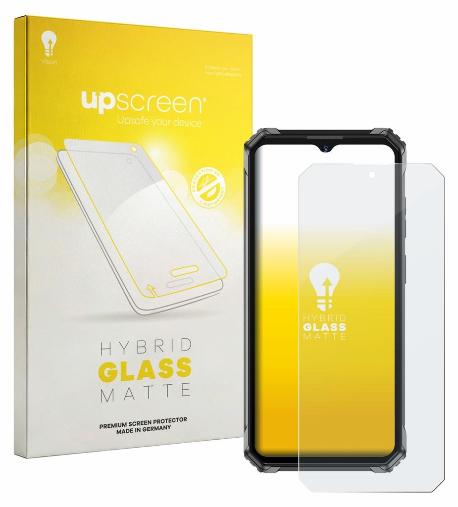 upscreen Entspiegelungs Schutzglas für Oukitel G7 Schutzfolie Panzer Folie Glas Display Schutz matt