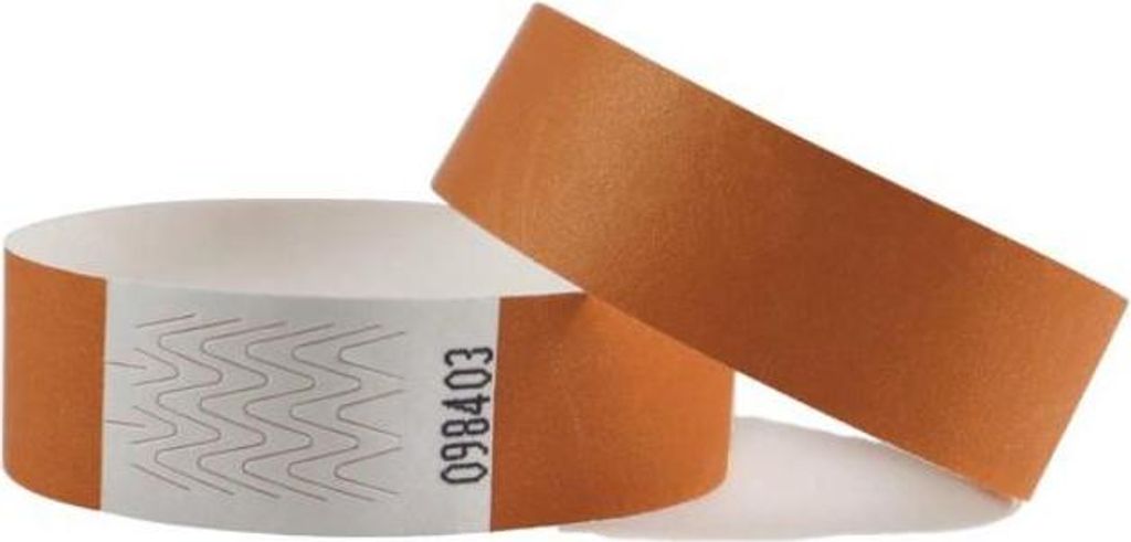 CombiCraft Tyvek Einlassbänder Bronze – 5000 Stück