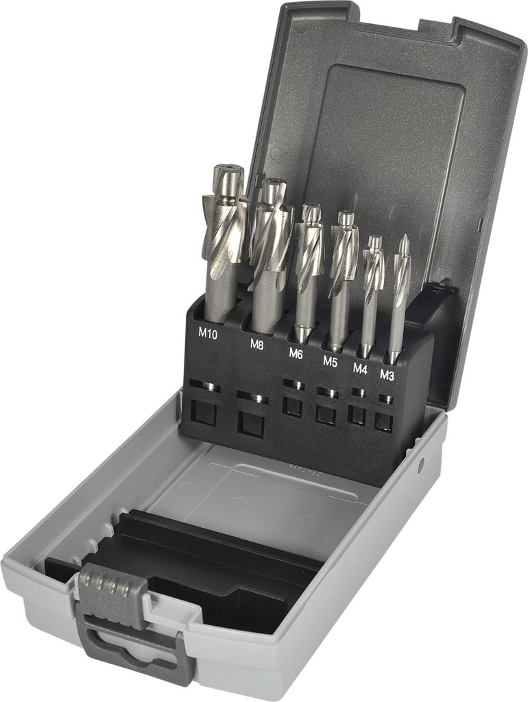 HaWe 202.60 FLACHSENKER-SATZ 6-TEILIG M3-M10 4011333202616