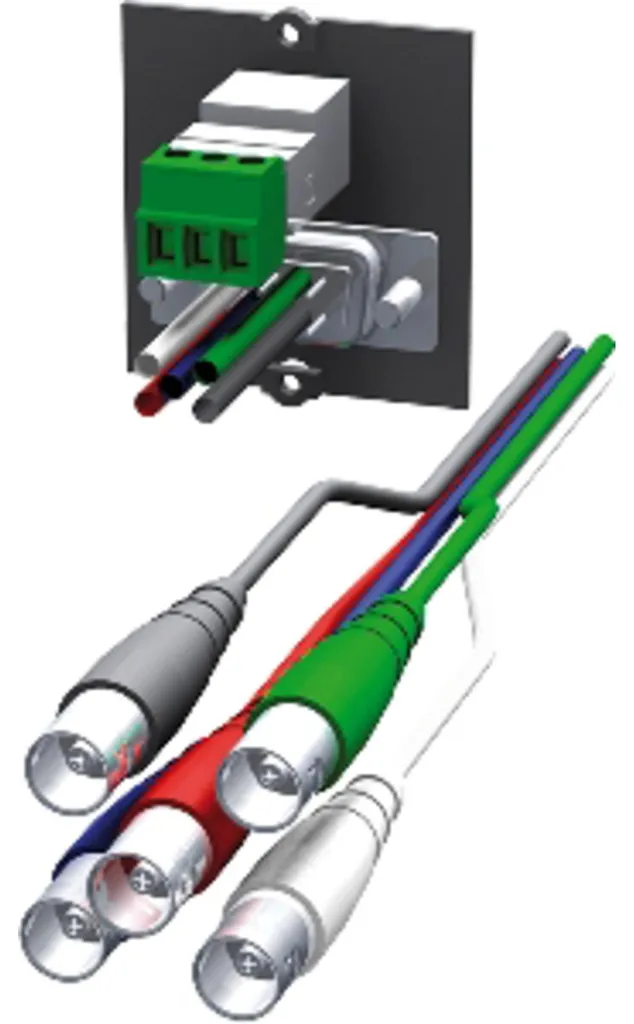 Adaptateur Réseau Bachmann 917.073 pour Boîtier Bureau et Table de Réunion