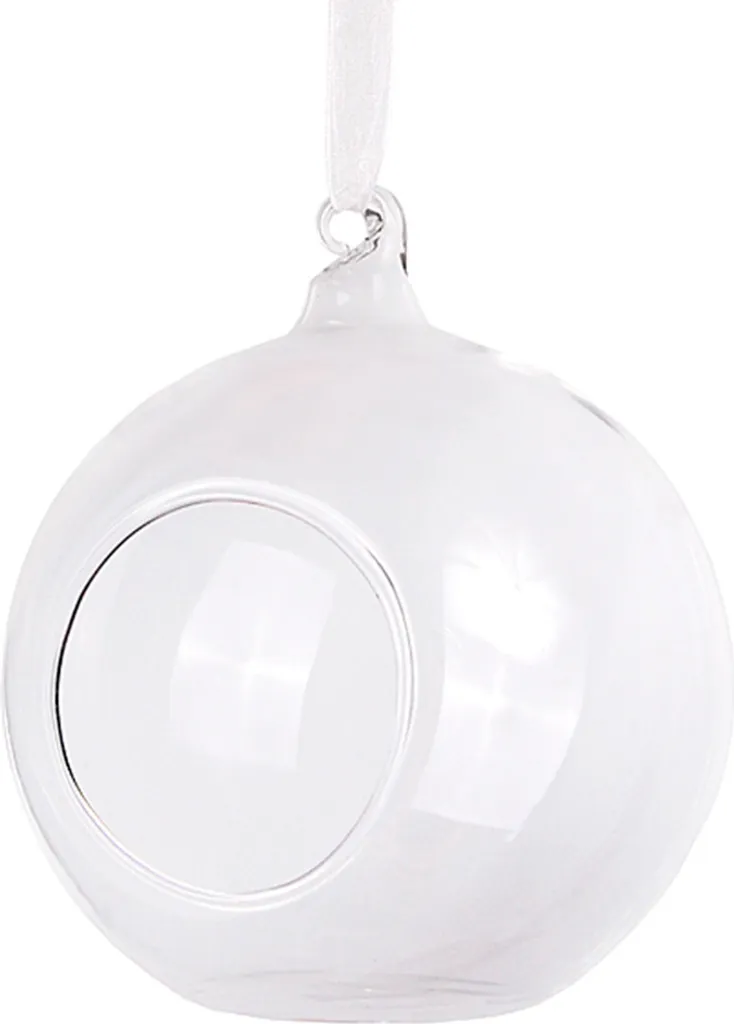 Boule en verre pour terrarium et décoration DIY 10cm - Support créatif