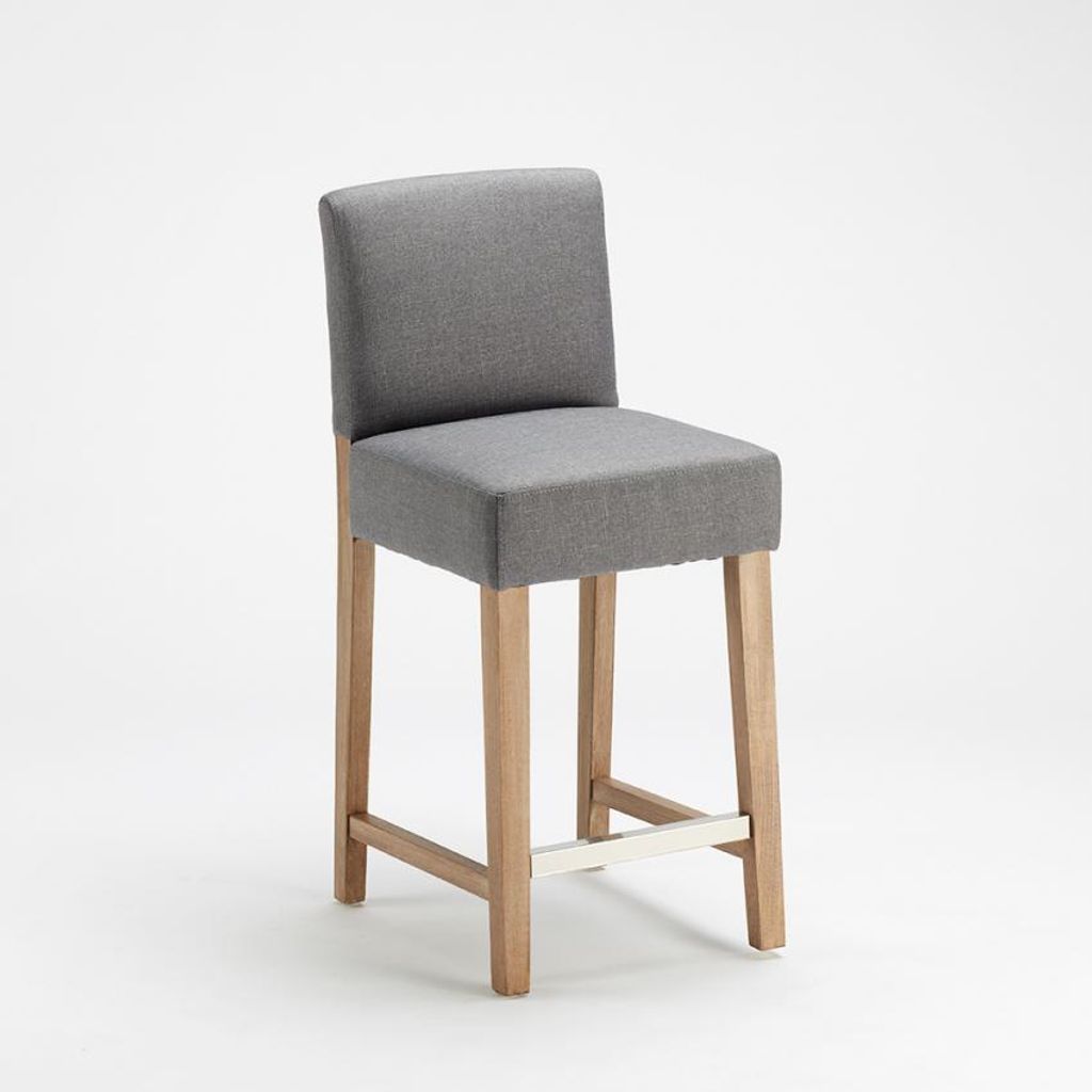 Holzbar und Küchenhocker aus 63cm Höhe Design Comfort L - Produktbild 