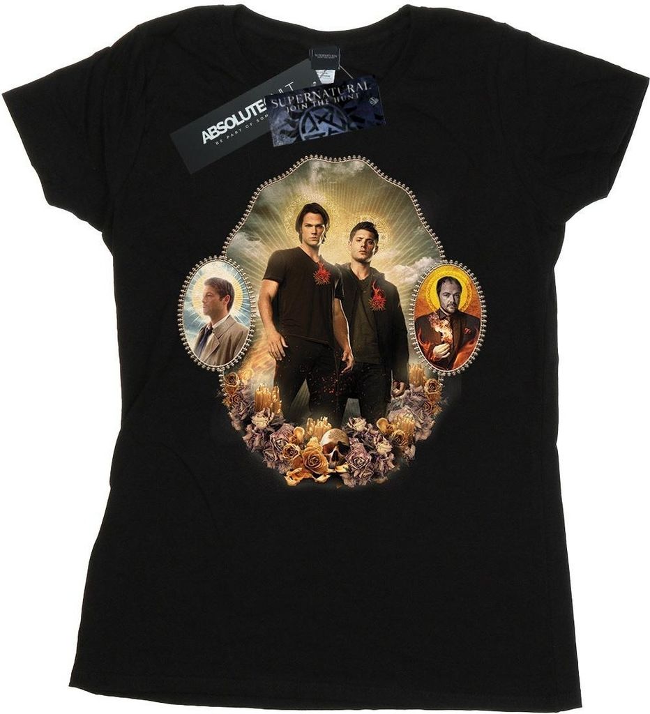 Supernatural - T-Shirt für Damen BI40543 (XL) (Schwarz)