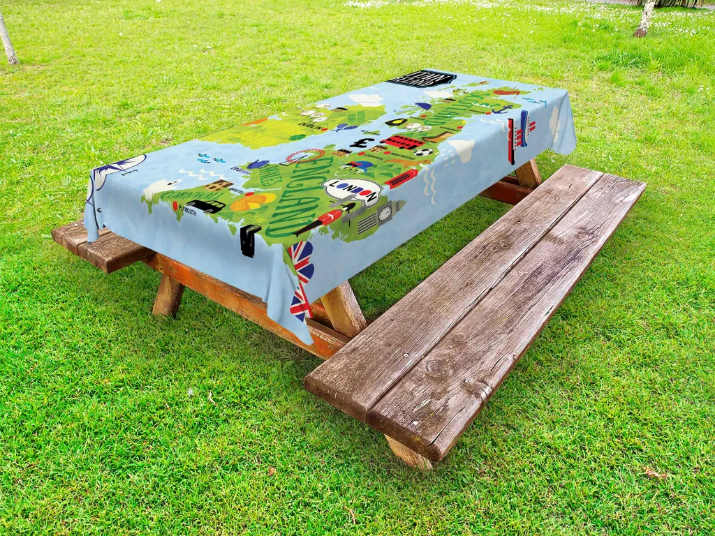 Tovaglia Tecnica da Esterno 145x265 ABAKUHAUS | Idrorepellente UK