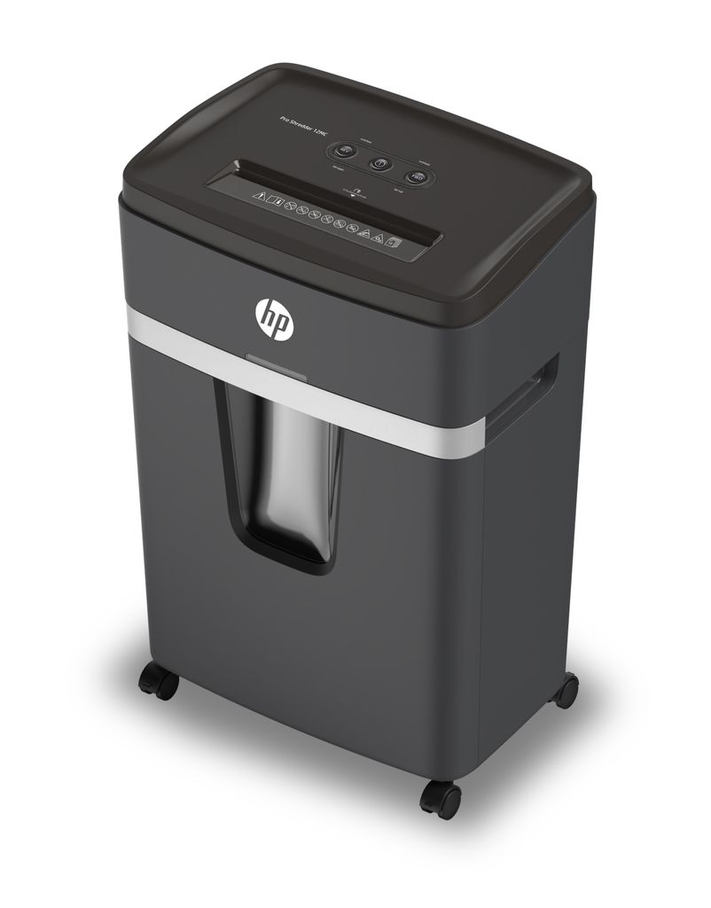 HP Pro Shredder 12MC, Na malé částice, 22 cm, 2 mm, 25 l, Obrázek produktu 