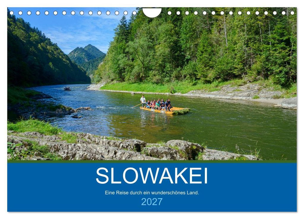 Slowakei - Eine Reise durch ein wunderschönes Land. (Wandkalender 2027 DIN A4 quer), CALVENDO Monatskalender