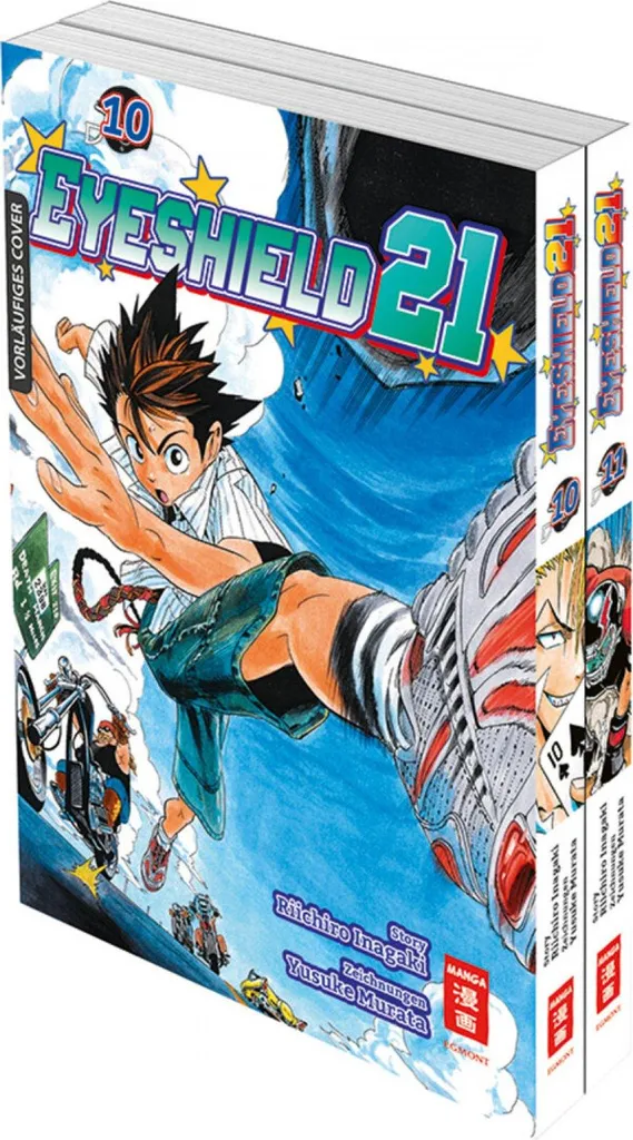 Manga Eyeshield 21 Bundle Tomes 10 et 11 Shonen en VF Edition Glénat