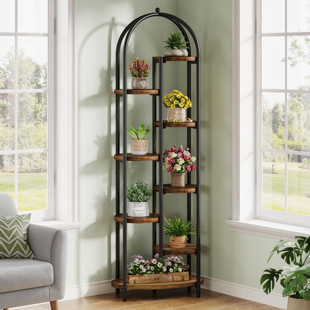 Tribesigns plantenstandaard, 180 cm, bloemenrek met 8 Productafbeelding 