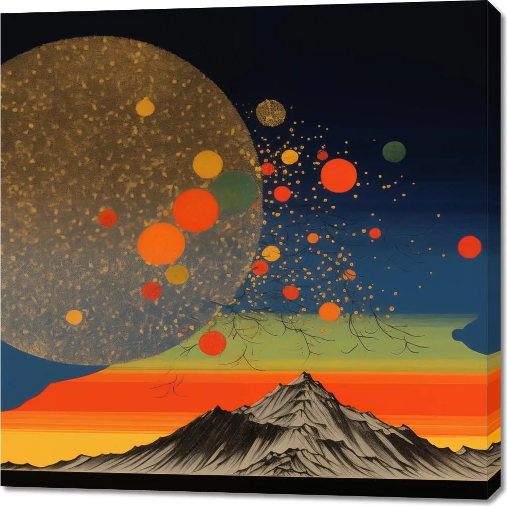 Quadro 100x100 cm Esposizione al Mondo | Mappa su Tela Alta Qualità