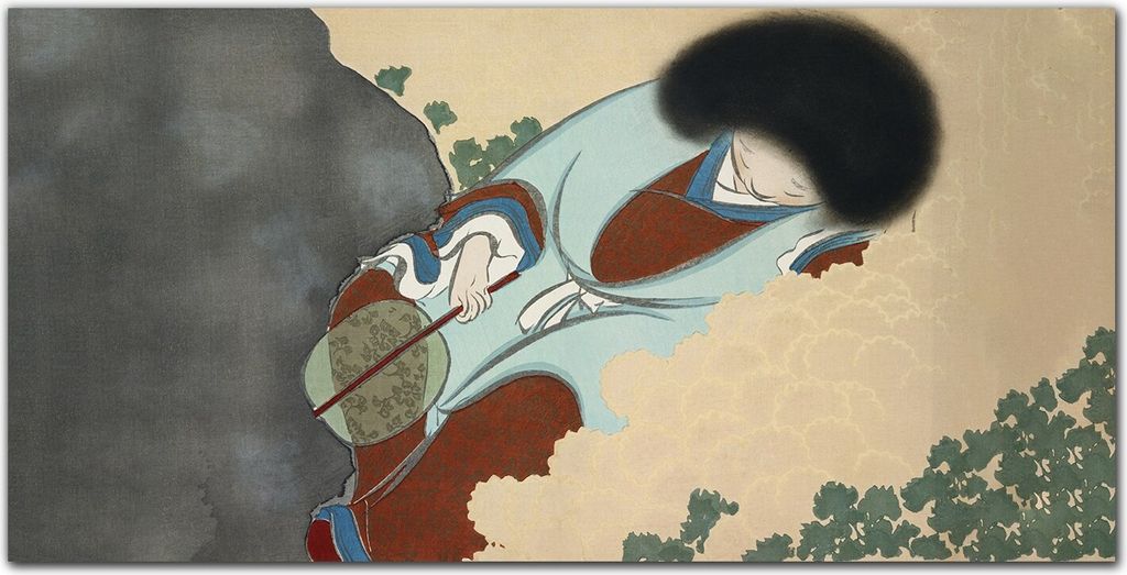 Coloray Bild aus Acryl 140 cm x 70 cm - Dekoration Wohnzimmer Wanddekoration Gehärtetes Acryl Küche Bild auf Acrylglas - Traditioneller Kimono