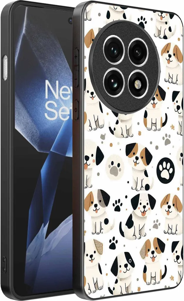 Custodia Cane OnePlus 13R - Back Cover TPU Smartphonica Dog Print