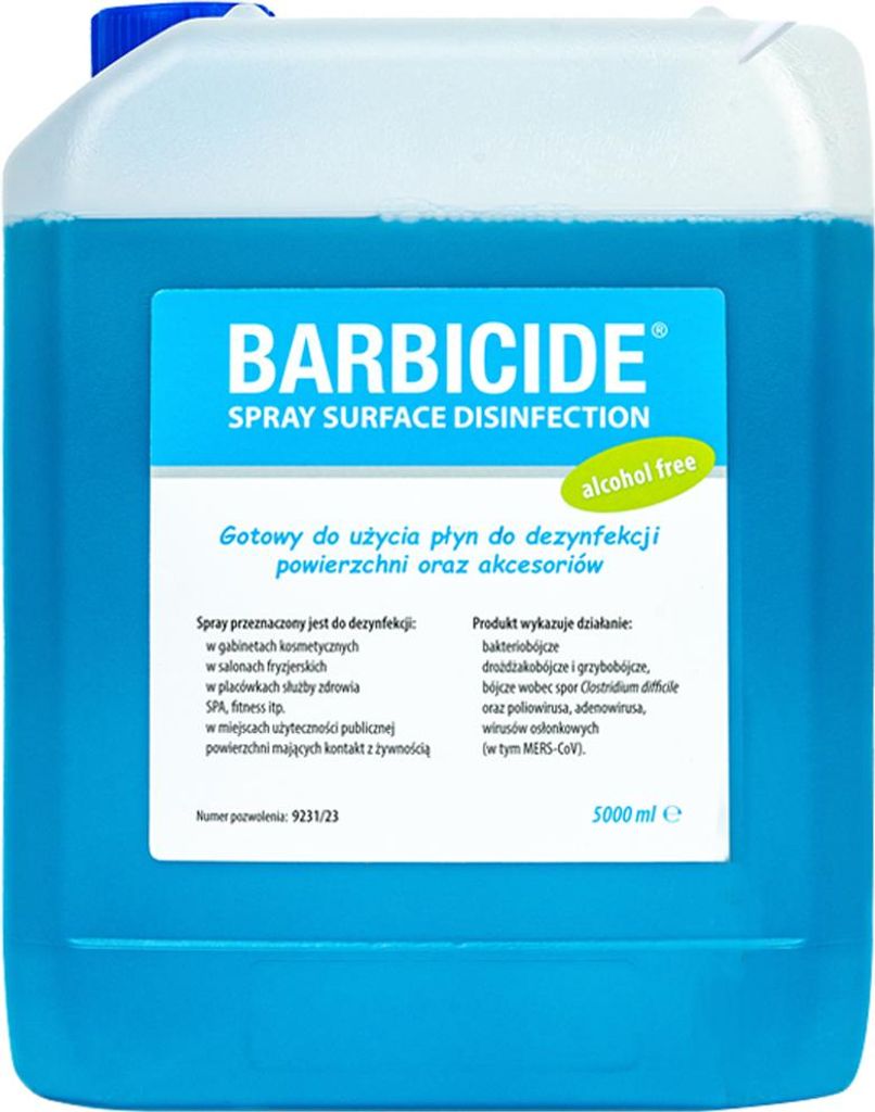 BARBICIDE Spray pour la désinfection de toutes les Image du produit 