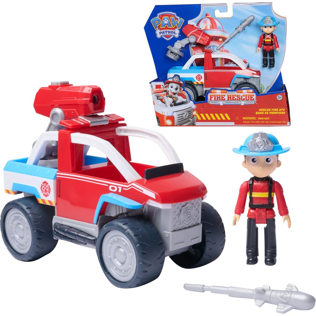 Spin Master Paw Patrol Fire Rescue - Ryders Rettungsfahrzeug