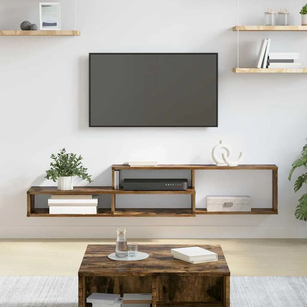 Maison Exclusive Supporto TV Parete 150x25x28,5 cm | Arredo Soggiorno