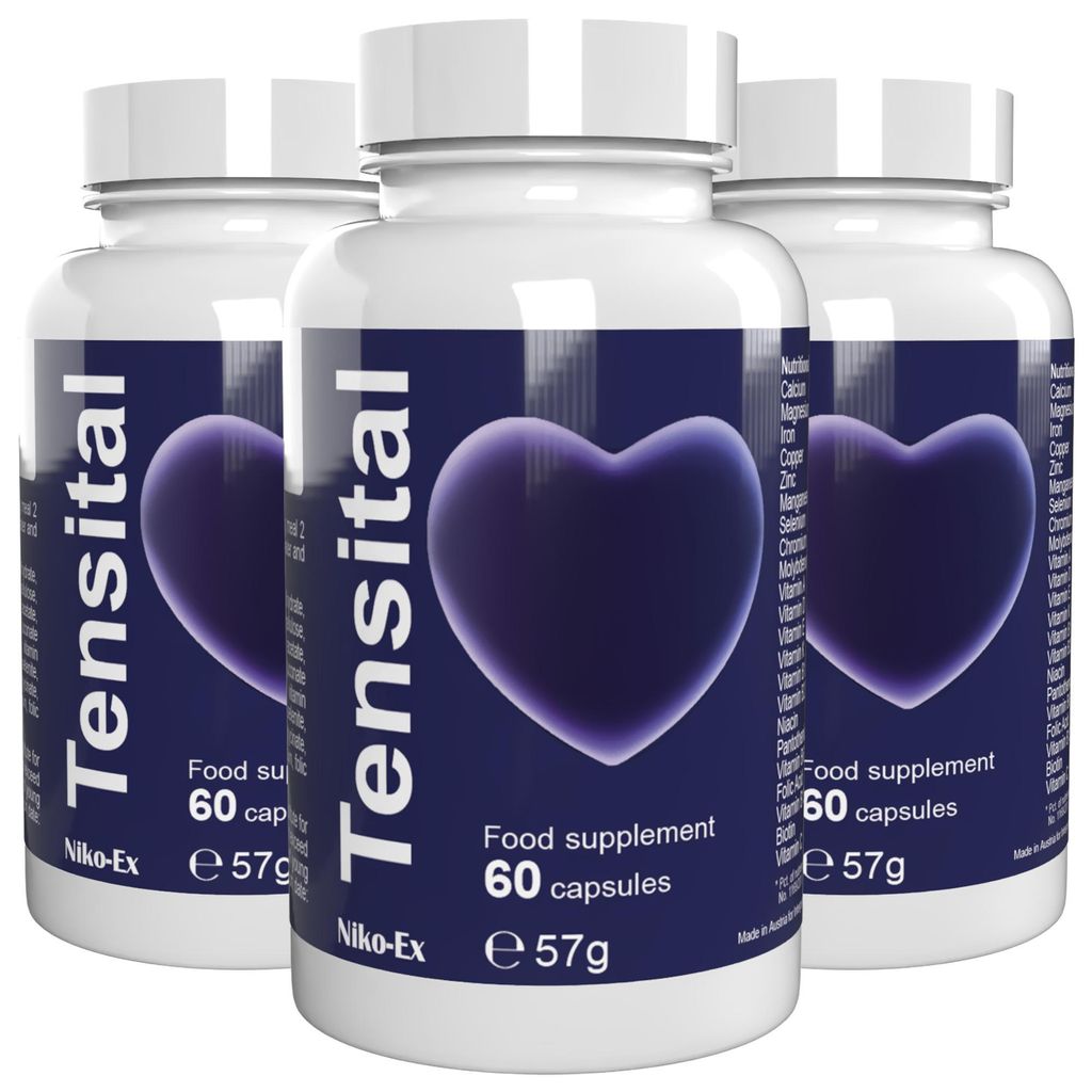 Tensital (blue)- 180 Kapseln (3x 60 Kapseln), 3er Pack