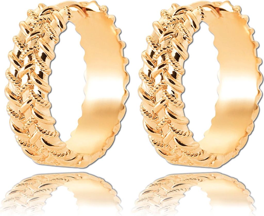 Balia Creolen vergoldet Gelbgold 750 JBEC017V