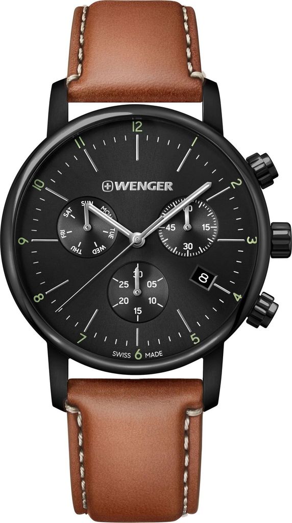Wenger - Armbanduhr - Herren - Chrono - Urban Classic - 01.1743.115 - schwarz