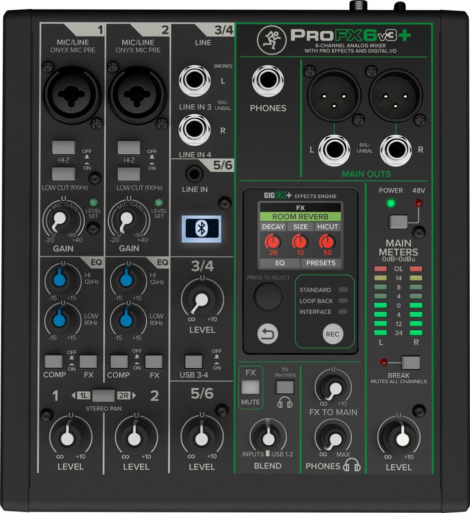 Mackie ProFX6v3+ Zdjęcie produktu 