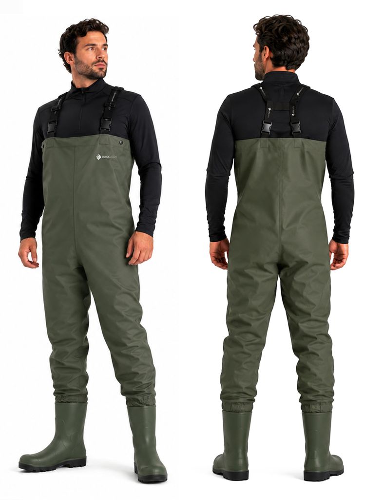 Vadeador de PVC Eurocatch con Botas Fijas - Vadeador Imagen del producto 
